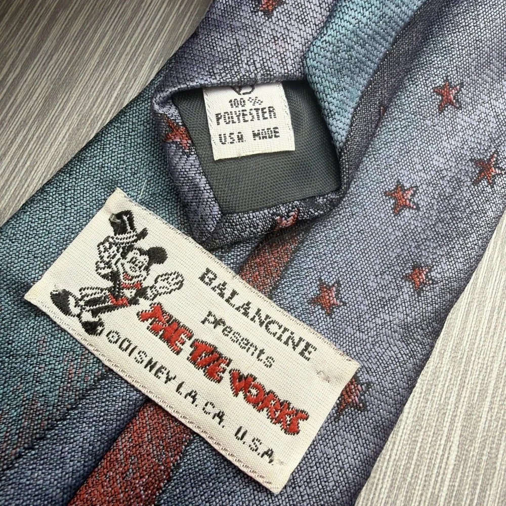 Vintage Disney Silk Tie Lot Mickey Mouse 3 Mens Neckties Designer‎ USA